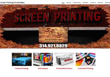 Screen Printing Website